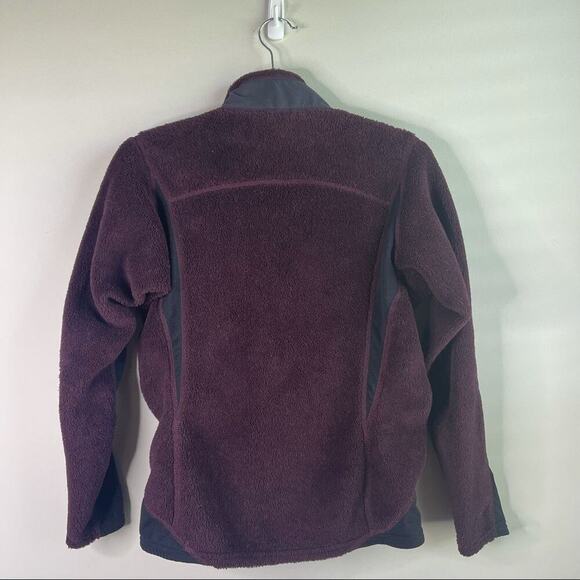 Vintage patagonia deep pile‎ Retro X Plum purple full zip jacket small women's - Picture 4 of 7